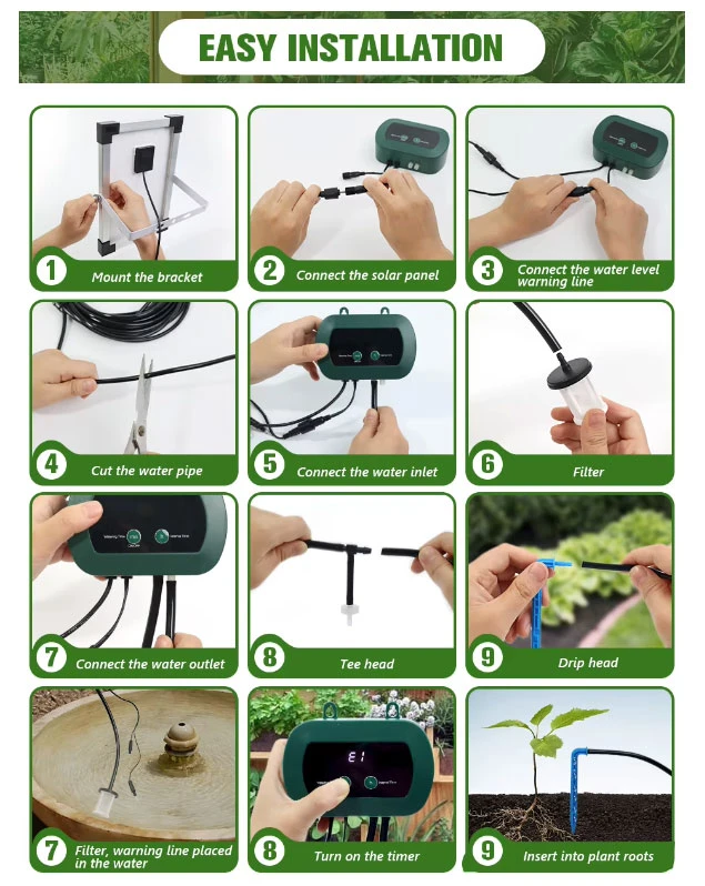 solar plant waterer